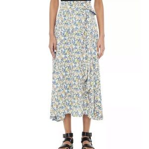 Faithful floral crepe skirt NWT from Intermix